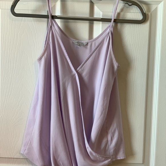 Naked Zebra Wrap Style Blouse Tank Top - Picture 4 of 5